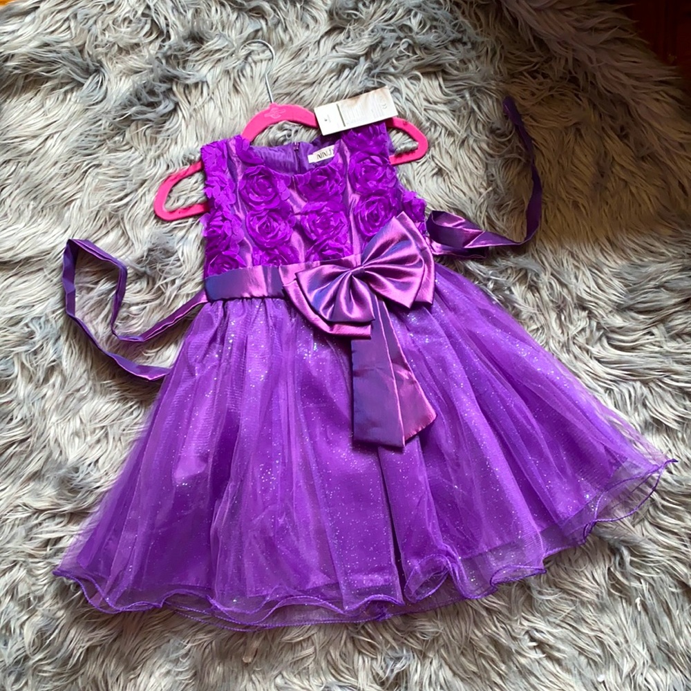 Purple Party Dress